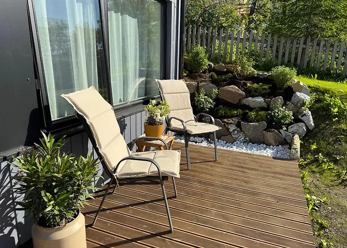 Apartamento & Luxurious New With Private Patio Tromsø